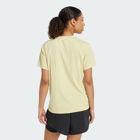 adidas阿迪达斯2025女子D4T INT T-SHIRT针织无领短TJZ0833