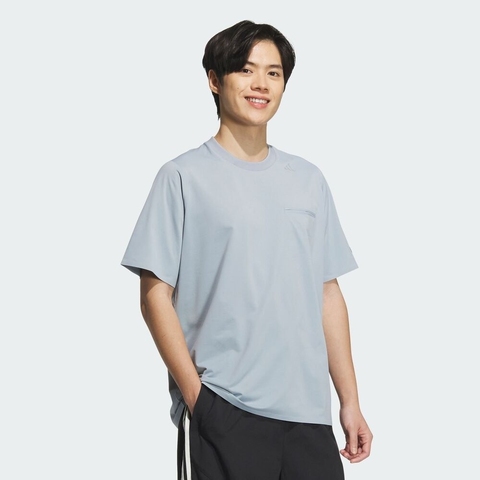 adidas阿迪达斯2025男子WZ DING TEE针织无领短TJM0989