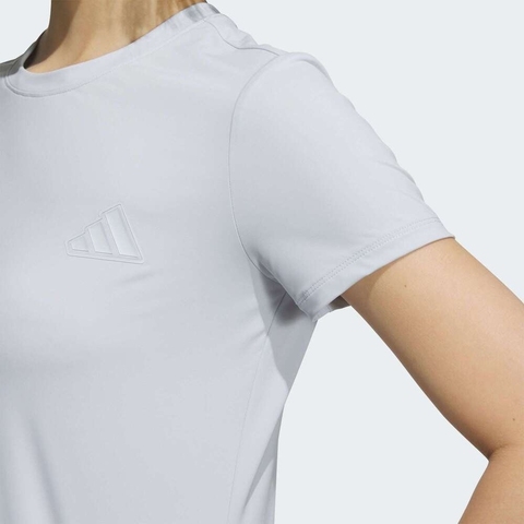 adidas阿迪达斯2025女子W CF TEE针织无领短TKC1487