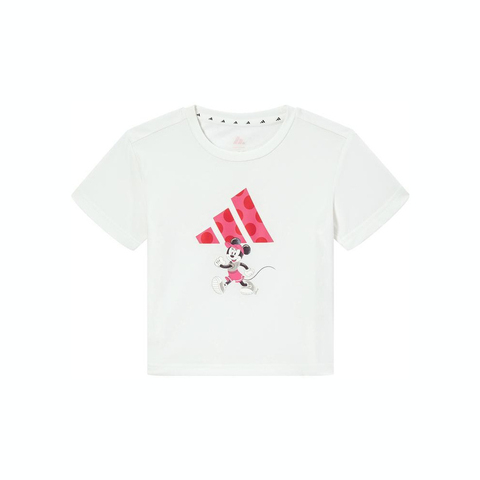 adidas阿迪达斯2025女小童LG DY MI T SET短袖套服JF3622