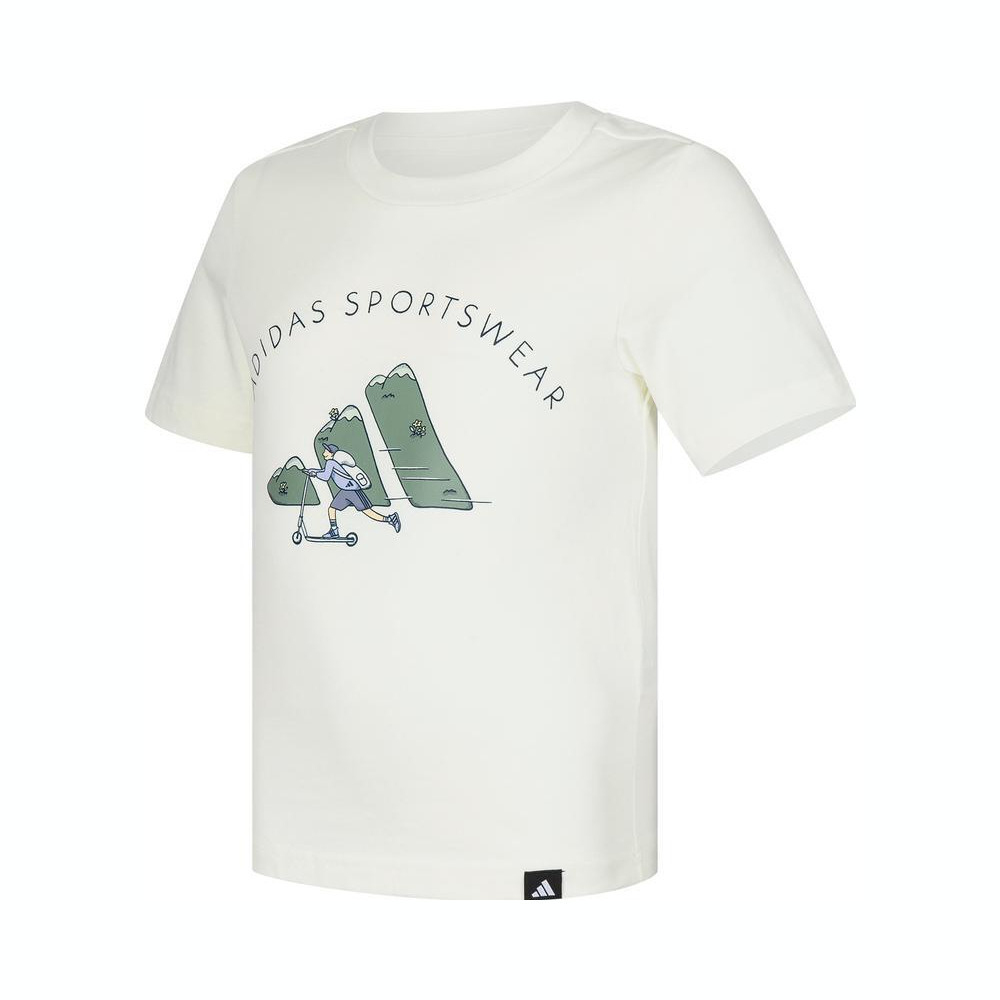 adidas阿迪达斯2025男小童DOODLE 1针织无领短TJZ4073