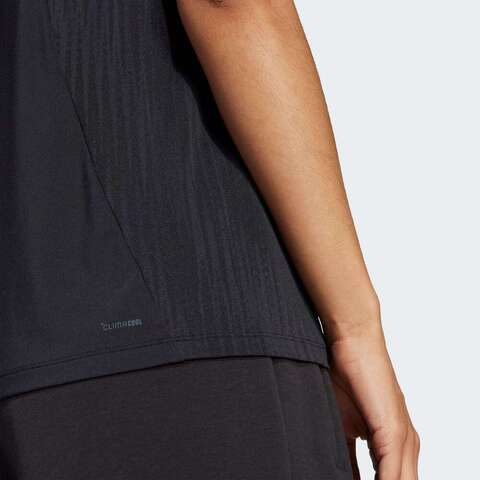 adidas阿迪达斯2025女子D4T INT T-SHIRT针织无领短TJZ6281