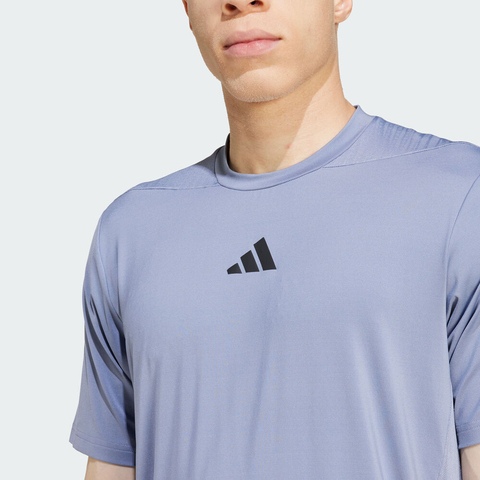 adidas阿迪达斯2025男子D4T INT. TEE针织无领短TJI8185