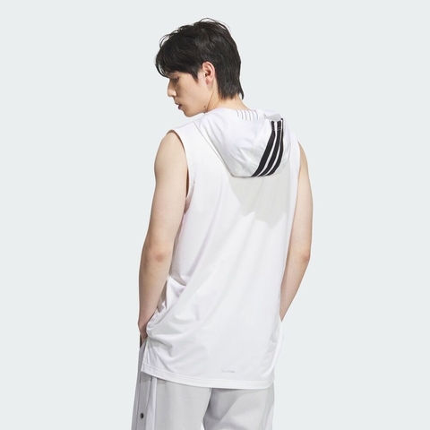 adidas阿迪达斯2025中性BB HOODIE TANK针织无领短TJZ7472