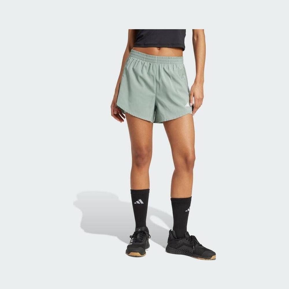 adidas阿迪达斯2025女子W MIN 2IN1 SHO梭织短裤JN1364