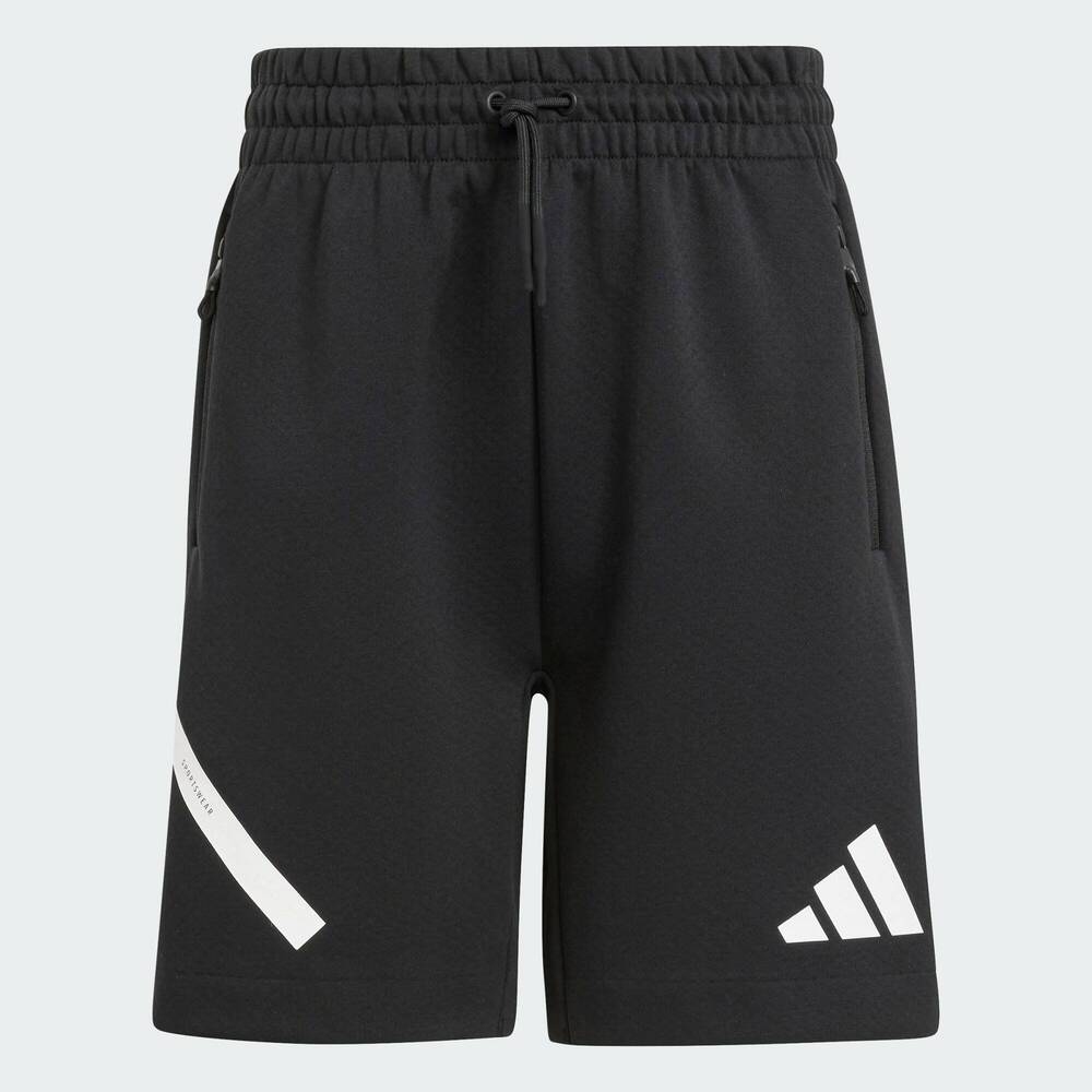 adidas阿迪达斯2025男大童J ZNE SHORTS针织短裤JD0010
