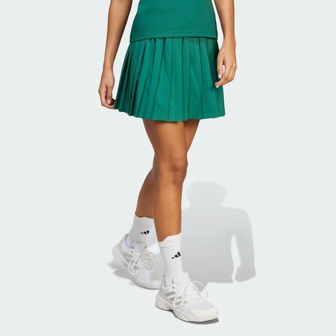 adidas阿迪达斯2025女子HERITAGE SKIRT梭织短裙JG3995