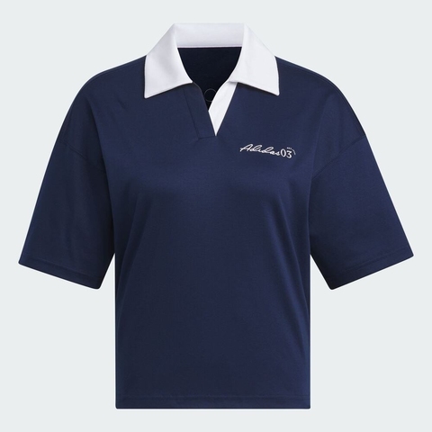 adidas阿迪达斯2025女子VER SS POLO针织有领短TJZ5845