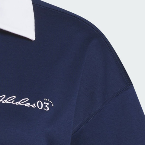 adidas阿迪达斯2025女子VER SS POLO针织有领短TJZ5845