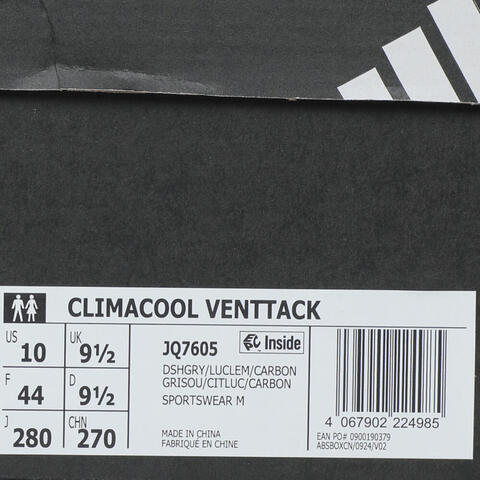 adidas阿迪达斯2025中性CLIMACOOL VENTTACKSPW FTW-跑步JQ7605