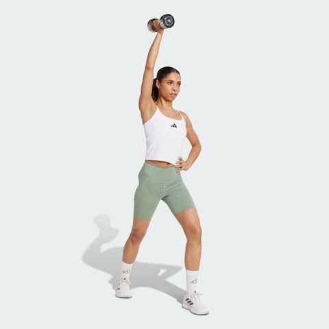 adidas阿迪达斯2025女子OPME POWER SHO紧身短裤JZ4346