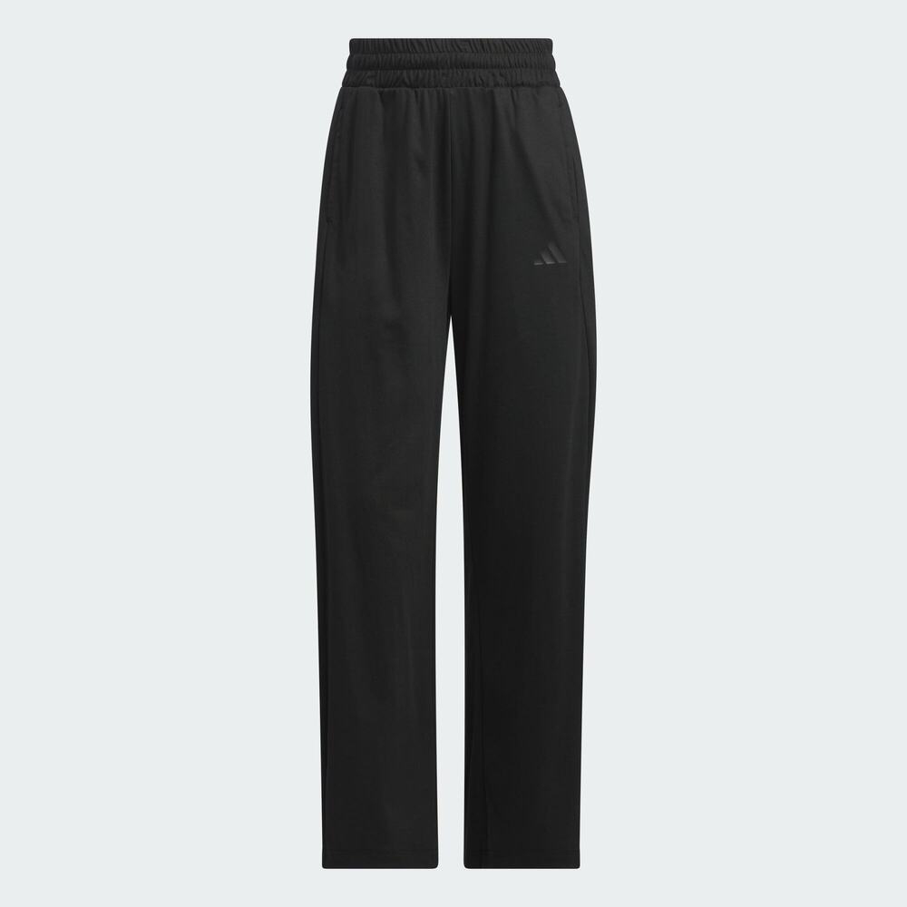 adidas阿迪达斯2025女子GFX KN PNT针织长裤JN0721