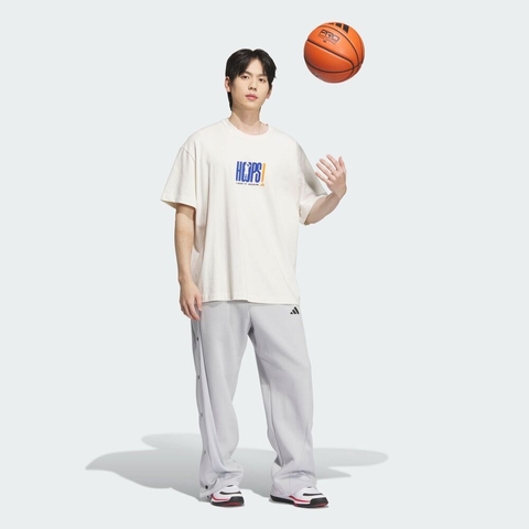 adidas阿迪达斯2025男子BB GFX TEE针织无领短TJN0743