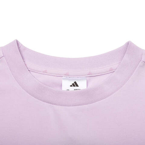 adidas阿迪达斯2025女子W 3S SJ BABY T针织无领短TJE1248