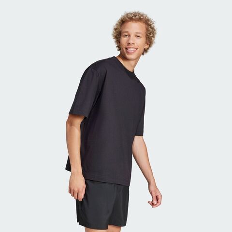 adidas阿迪达斯2025男子M SJ T针织无领短TJF3615