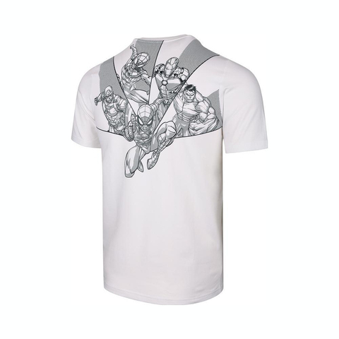 adidas kids阿迪达斯小童2025男大童J MRVL MS GFX T针织无领短TJF3636