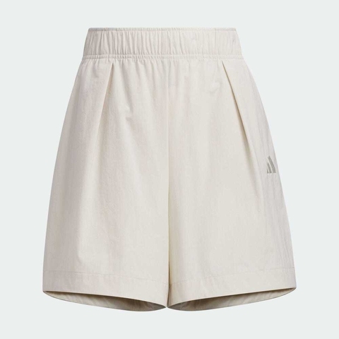 adidas阿迪达斯2025女子LOGO WV SHORTS梭织短裤JL6289