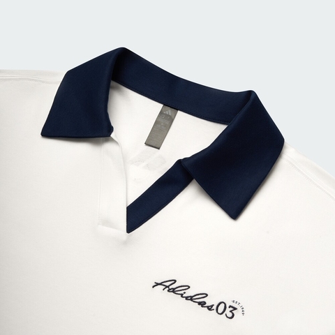 adidas阿迪达斯2025女子VER SS POLO针织有领短TJM8789