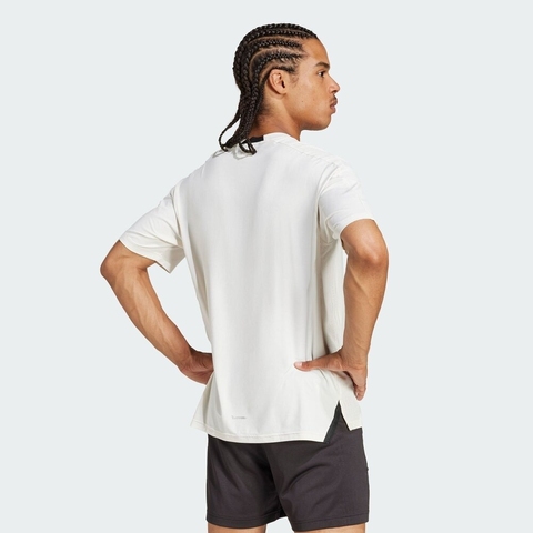 adidas阿迪达斯2025男子D4T INT. TEE针织无领短TJE5746