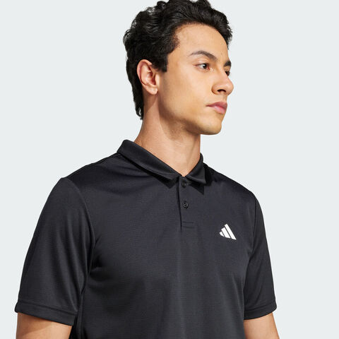 adidas阿迪达斯2025男子CLIMA POLO针织有领短TJH3395