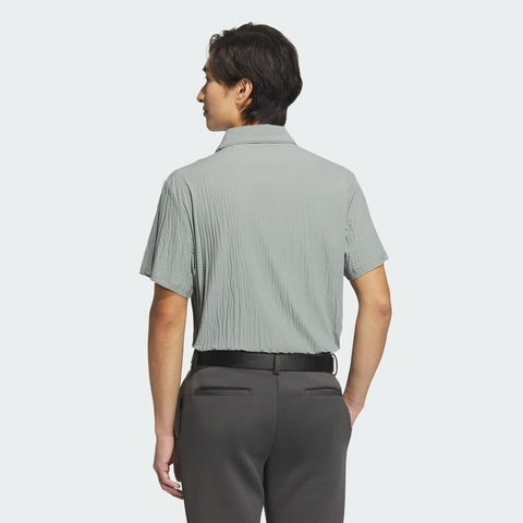 adidas阿迪达斯2025男子SEERSUCKER POLO针织有领短TJF6297