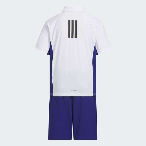adidas阿迪达斯2025男大童JB TEN SET短袖套服KF0400