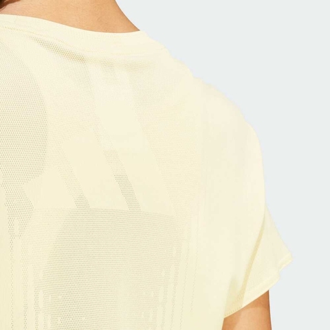 adidas阿迪达斯2025女子AIRCHILL T 2.0针织无领短TJX7430