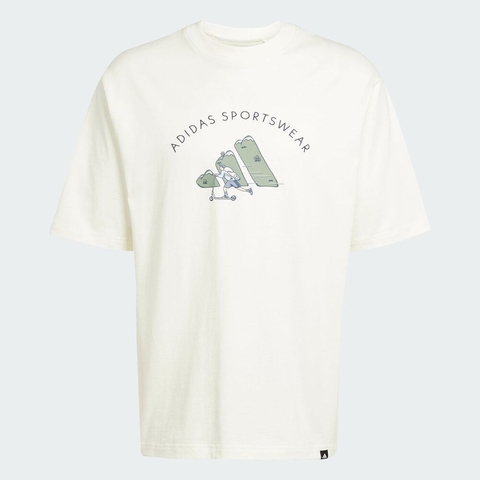 adidas阿迪达斯2025男子M C DOODLE SCT针织无领短TJJ3968