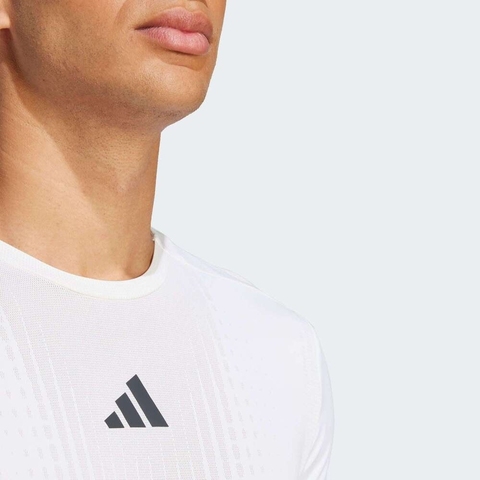 adidas阿迪达斯2025男子AIRCHILL TEE针织无领短TJE5747