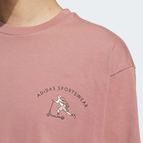 adidas阿迪达斯2025男子GFX SS TEE针织无领短TJL6059