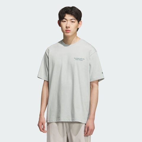 adidas阿迪达斯2025男子GFX TEE2针织无领短TKF0127