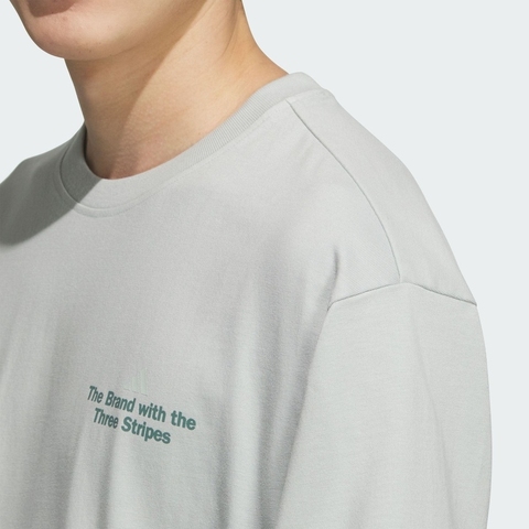 adidas阿迪达斯2025男子GFX TEE2针织无领短TKF0127