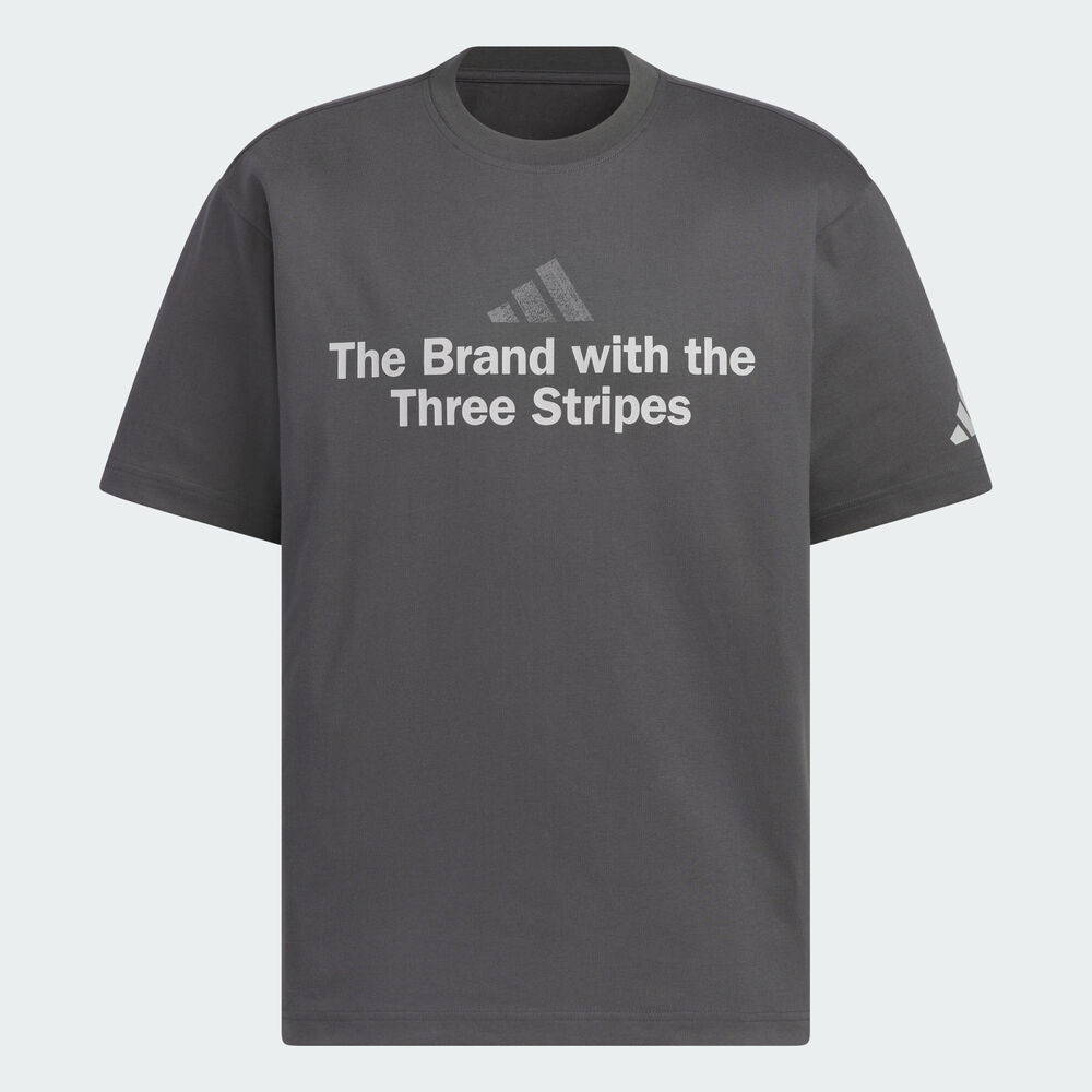 adidas阿迪达斯2025男子GFX TEE1针织无领短TKF0122