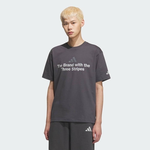adidas阿迪达斯2025男子GFX TEE1针织无领短TKF0122