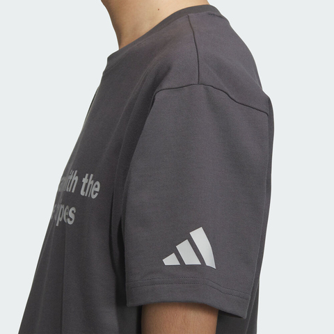 adidas阿迪达斯2025男子GFX TEE1针织无领短TKF0122