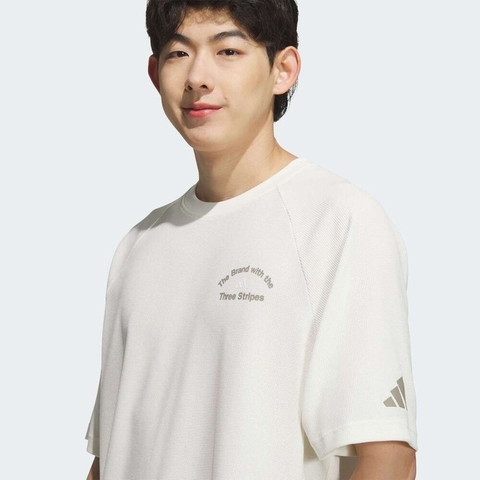 adidas阿迪达斯2025男子GFX TEE3针织无领短TKF0130