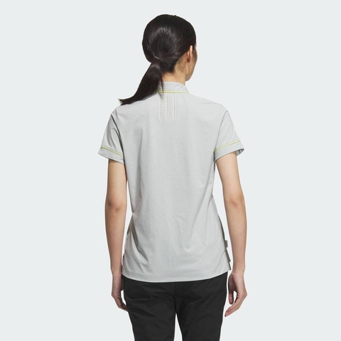 adidas阿迪达斯2025女子TWISTKNIT POLO针织有领短TJG1347