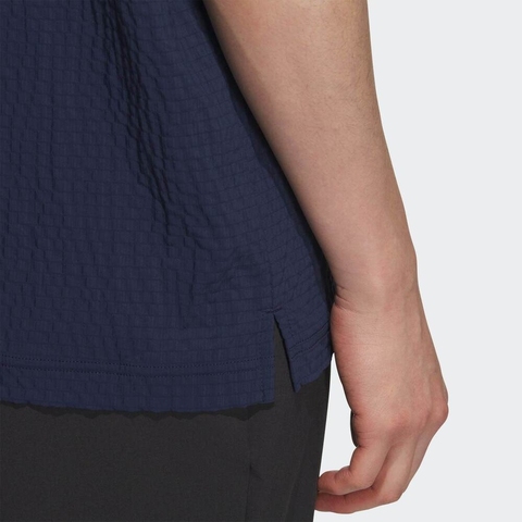 adidas阿迪达斯2025男子SEERSUCKER POLO针织有领短TJF6296