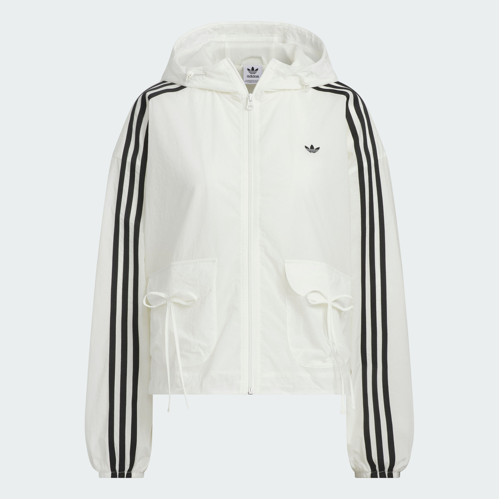 adidas阿迪达斯2025女子WINDBREAKER W梭织连帽外套KB8964