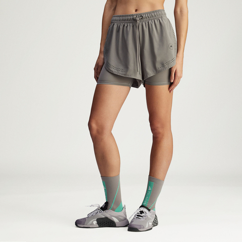 adidas阿迪达斯2025女子aSMC TPR 2IN1SH针织短裤JI5220