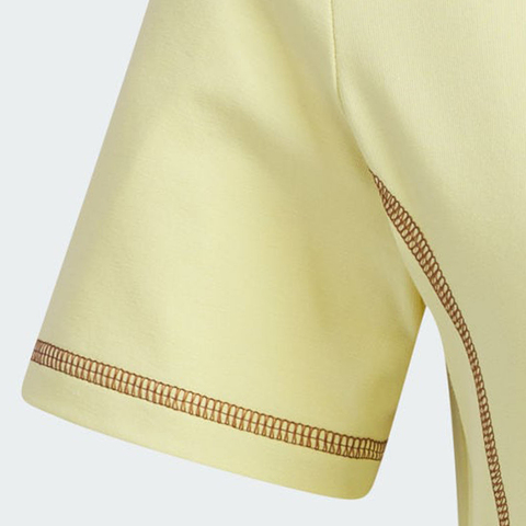 adidas阿迪达斯2025女子SC BABY GFX TEE针织无领短TJX6571