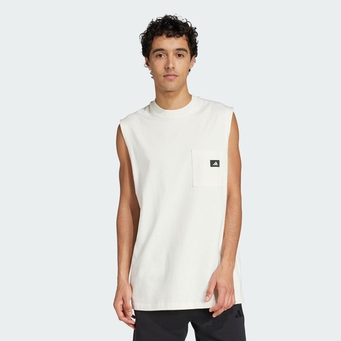 adidas阿迪达斯2025男子M C DDL PKT TNK休闲背心JJ3974