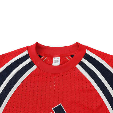 adidas阿迪达斯2025男子WARM-UP TOP针织无领长TJD5376