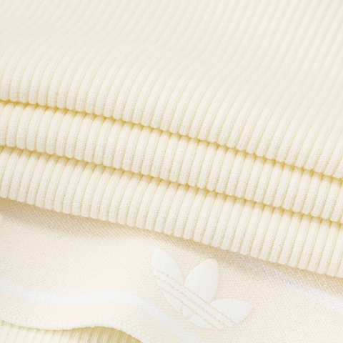 adidas阿迪达斯2025女子RIB SS TOP针织无领短TJD0040