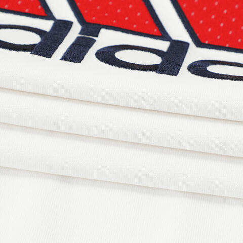 adidas阿迪达斯2025男子BADGE TEE Q2针织无领短TIM7840