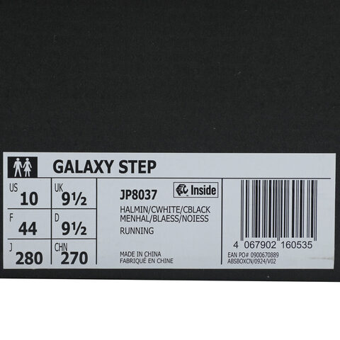 adidas阿迪达斯2025中性GALAXY STEP跑步常规JP8037