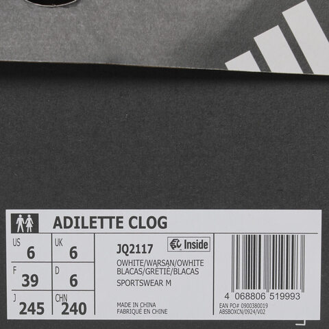 adidas阿迪达斯2025中性ADILETTE CLOGSPW FTW-游泳JQ2117