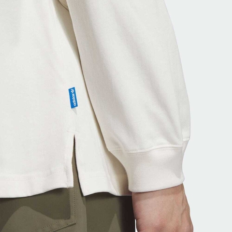 adidas阿迪达斯2025男子CS LS TEE M针织无领长TJL7500