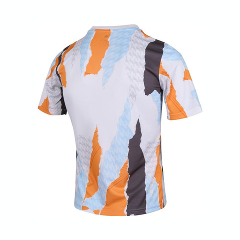 adidas阿迪达斯2025男大童REAL PRESHI Y针织无领短TJJ3491