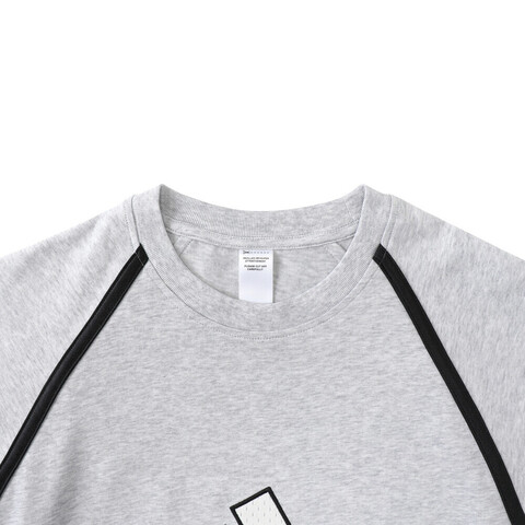 adidas阿迪达斯2025男子BADGE TEE Q2针织无领短TIM7839